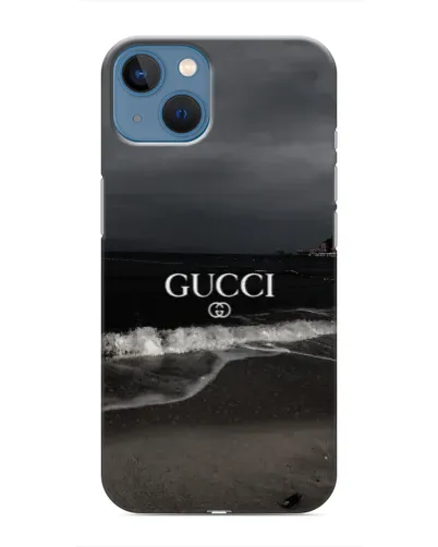 Чехол для iPhone 13 Mini с картинкой «Gucci — морской прибой»