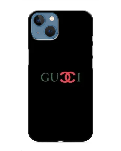 Чехол для iPhone 13 Mini с картинкой «Gucci — красный градиент»