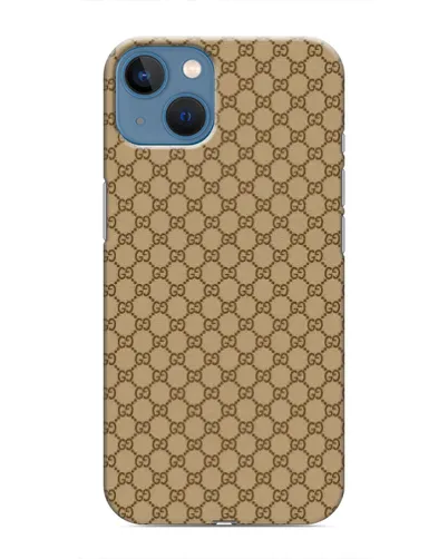Чехол для iPhone 13 Mini с картинкой «Gucci — классический беж» Чехол для iPhone 13 Mini с картинкой «Gucci — классический беж»