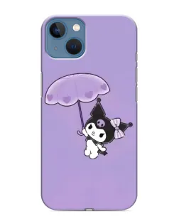 Чохол для iPhone 13 Mini з картинкою «Kuromi з парасолькою» Чохол для iPhone 13 Mini з картинкою «Kuromi з парасолькою»