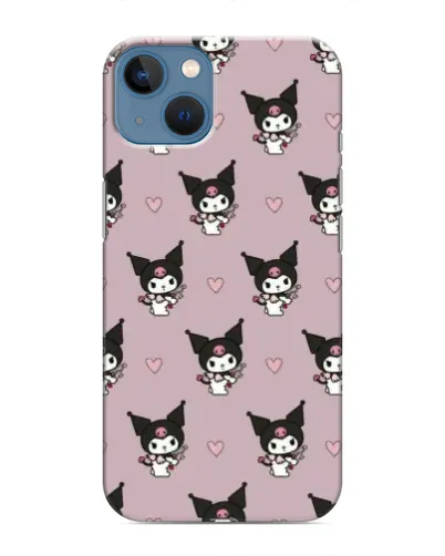 Чохол для iPhone 13 Mini з картинкою «Kuromi — нічний сон»