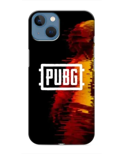 Чохол для iPhone 13 Mini з картинкою «Яскравий логотип PUBG»