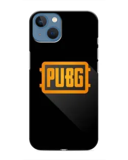 Чохол для iPhone 13 Mini з картинкою «PUBG — рамка лого»