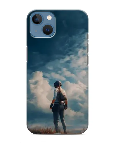 Чохол для iPhone 13 Mini з картинкою «Герой PUBG на скелі» Чохол для iPhone 13 Mini з картинкою «Герой PUBG на скелі»