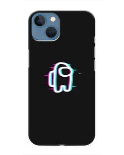 Чохол для iPhone 13 Mini з картинкою «Among Us неон»