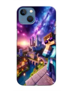 Чохол для iPhone 13 Mini з картинкою «Стів та космос»