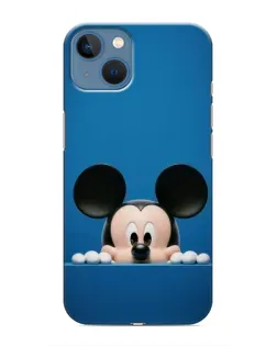 Чохол для iPhone 13 Mini з картинкою «Міккі виглядає» Чохол для iPhone 13 Mini з картинкою «Міккі виглядає»