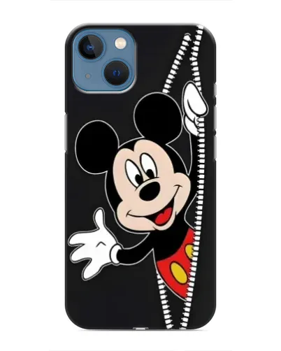 Чохол для iPhone 13 Mini з картинкою «Міккі розсуває стіни»