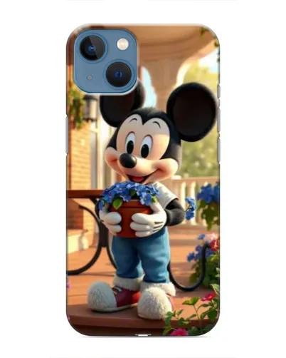 Чохол для iPhone 13 Mini з картинкою «Міккі садівник»