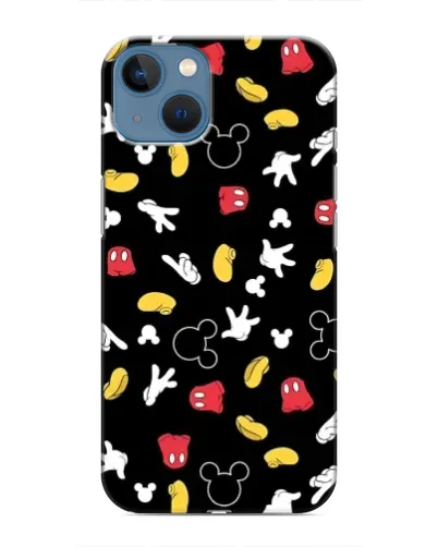 Чохол для iPhone 13 Mini з картинкою «Графічний принт лапок»