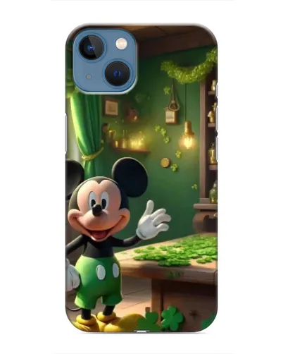 Чохол для iPhone 13 Mini з картинкою «Міккі в майстерні»