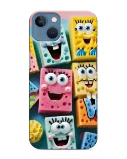Чохол для iPhone 13 Mini з картинкою «Кольорові губки» Чохол для iPhone 13 Mini з картинкою «Кольорові губки»