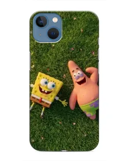 Чехол для iPhone 13 Mini с картинкой «Друзья на лужайке»