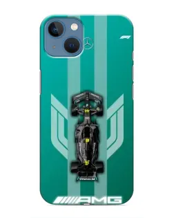 Чохол для iPhone 13 Mini з картинкою «Mercedes AMG Petronas»