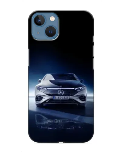 Чохол для iPhone 13 Mini з картинкою «Нічний Mercedes EQ»
