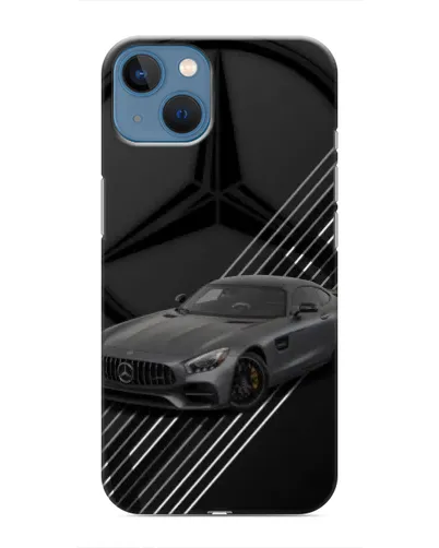 Чохол для iPhone 13 Mini з картинкою «Mercedes AMG — графіка»