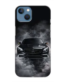 Чохол для iPhone 13 Mini з картинкою «Mercedes у диму»