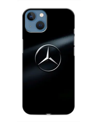 Чохол для iPhone 13 Mini з картинкою «Mercedes на металі»