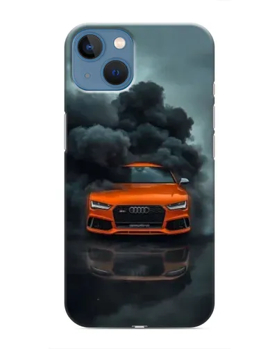 Чохол для iPhone 13 Mini з картинкою «Audi у хмарах диму» Чохол для iPhone 13 Mini з картинкою «Audi у хмарах диму»