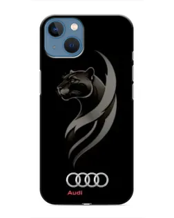 Чохол для iPhone 13 Mini з картинкою «Графіка — пантера та Audi»