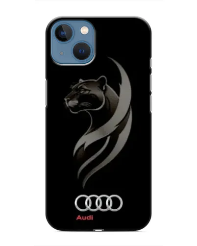 Чохол для iPhone 13 Mini з картинкою «Графіка — пантера та Audi» Чохол для iPhone 13 Mini з картинкою «Графіка — пантера та Audi»