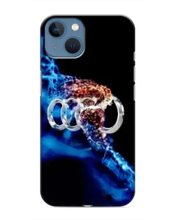 Чохол для iPhone 13 Mini з картинкою «Енергія лого Audi»