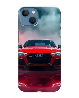 Чохол для iPhone 13 Mini з картинкою «Audi RS — червоний стиль»