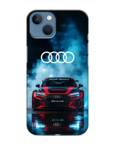 Чохол для iPhone 13 Mini з картинкою «Audi Sport — неон» Чохол для iPhone 13 Mini з картинкою «Audi Sport — неон»