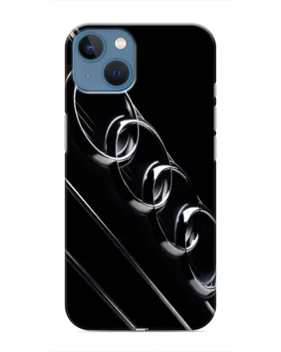 Чохол для iPhone 13 Mini з картинкою «Audi — абстрактні кільця» Чохол для iPhone 13 Mini з картинкою «Audi — абстрактні кільця»