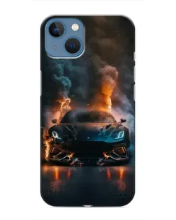 Чохол для iPhone 13 Mini з картинкою «Lamborghini димна естетика»