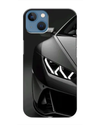 Чохол для iPhone 13 Mini з картинкою «Lamborghini фари деталізація»