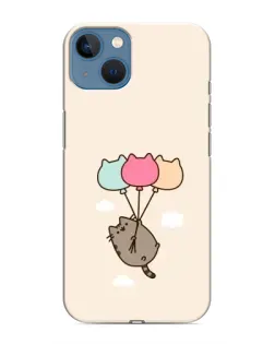 Чехол для iPhone 13 Mini с картинкой «Пушин на шариках»