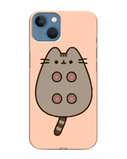 Чохол для iPhone 13 Mini з картинкою «Пушин пузиком догори»