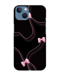Чохол для iPhone 13 Mini з картинкою «Рожеві стрічки»
