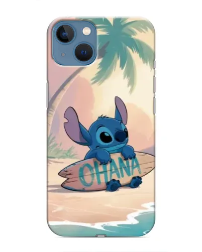Чохол для iPhone 13 Mini з картинкою «Стіч на серфі» Чохол для iPhone 13 Mini з картинкою «Стіч на серфі»