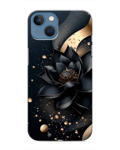 Чохол для iPhone 13 Mini з картинкою «Чорний лотос»