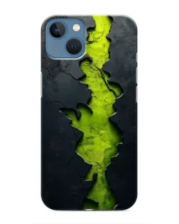 Чохол для iPhone 13 Mini з картинкою «Салатовий розлом скелі» Чохол для iPhone 13 Mini з картинкою «Салатовий розлом скелі»