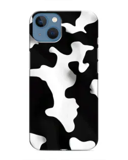 Чохол для iPhone 13 Mini з картинкою «Чорно-біла пляма»
