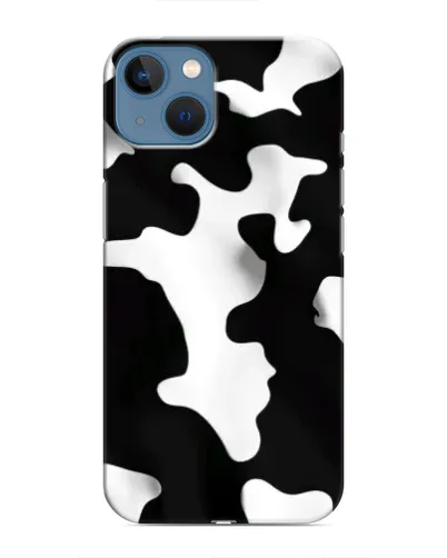 Чохол для iPhone 13 Mini з картинкою «Чорно-біла пляма»