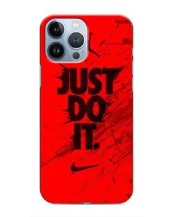 Чехол для iPhone 13 Pro Max с картинкой «Nike Just Do It»