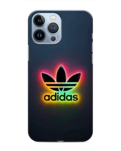 Чехол для iPhone 13 Pro Max с картинкой «Неоновый Adidas»