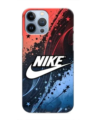 Чохол для iPhone 13 Pro Max з картинкою «Градієнтний принт Найк»
