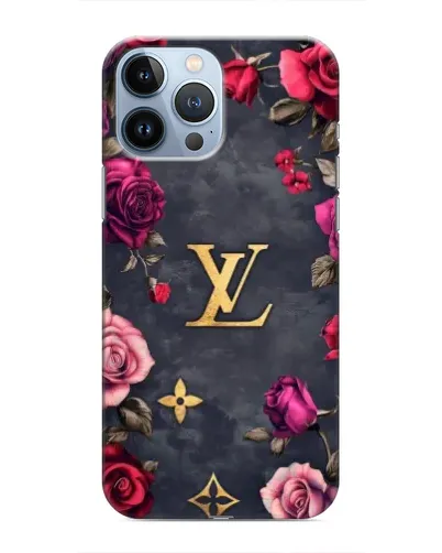 Чехол для iPhone 13 Pro Max с картинкой «Цветочный Louis Vuitton»