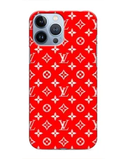 Чехол для iPhone 13 Pro Max с картинкой «Яркий паттерн LV»
