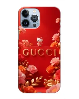 Чехол для iPhone 13 Pro Max с картинкой «Gucci — золотой сад»