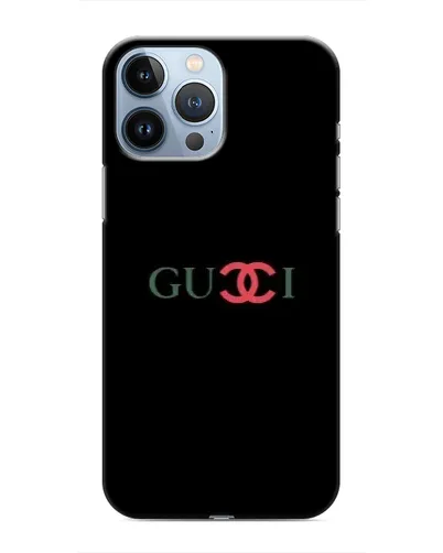Чехол для iPhone 13 Pro Max с картинкой «Gucci — красный градиент»