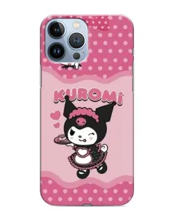 Чохол для iPhone 13 Pro Max з картинкою «Kuromi в окулярах»