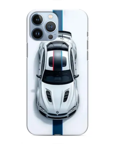 Чехол для iPhone 13 Pro Max с картинкой «Вид сверху — BMW M»
