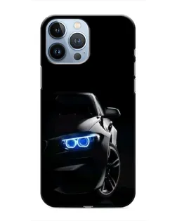 Чохол для iPhone 13 Pro Max з картинкою «BMW — нічний погляд»
