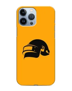 Чохол для iPhone 13 Pro Max з картинкою «PUBG — золотий шолом»